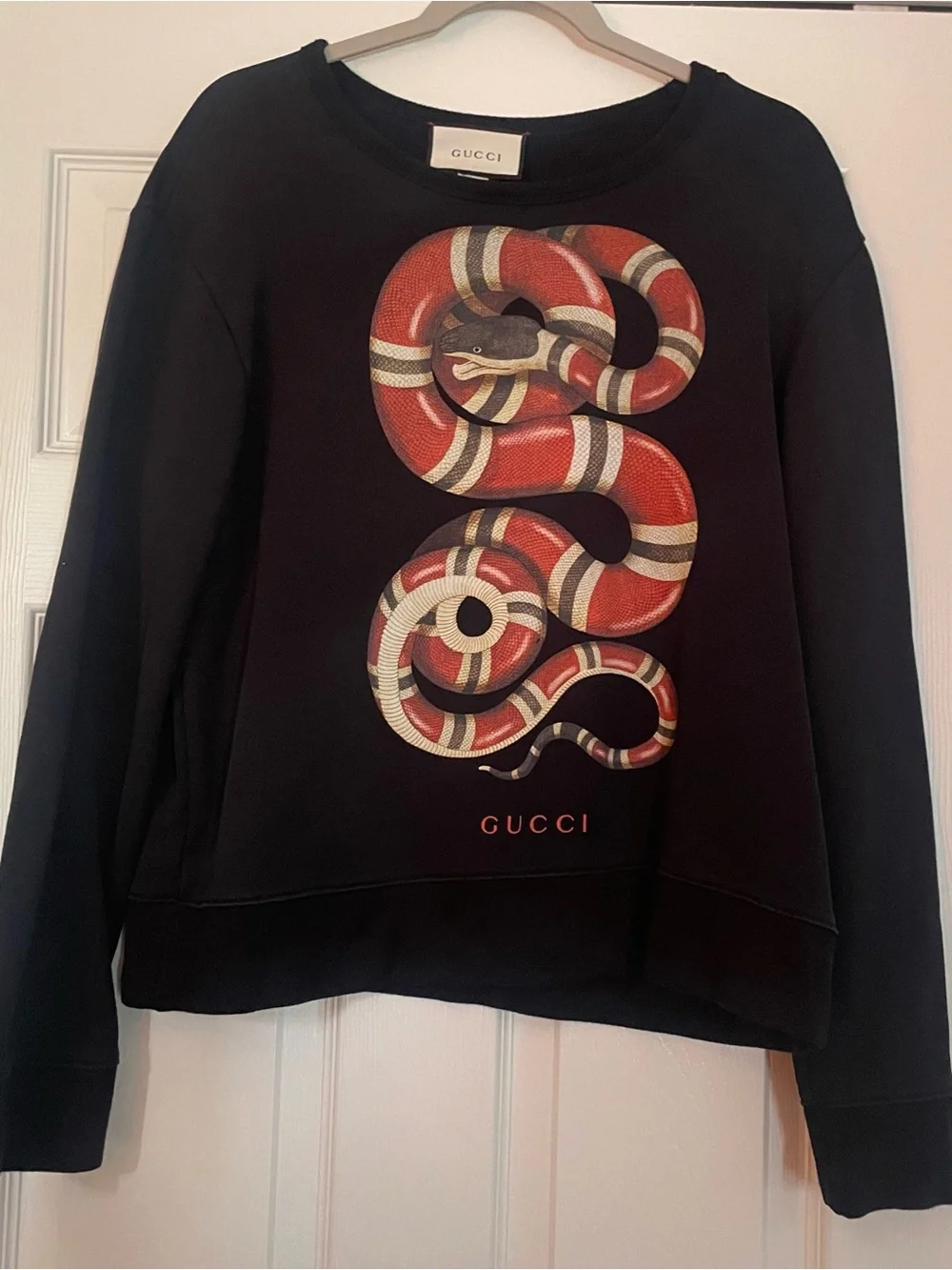 Gucci Snake Crewneck Mens Size M